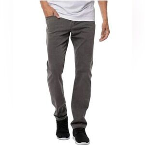 Travis Mathew Men's Legacy Denim Jeans Grey Size 38 Pants Casual Normcore